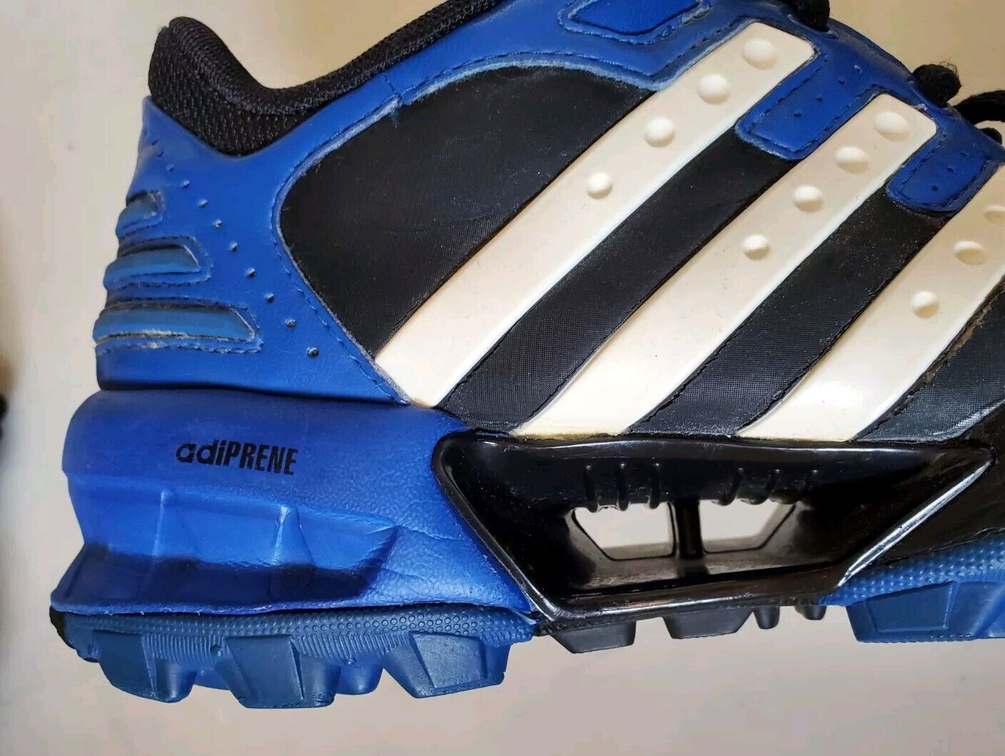 ADIDAS POWERLIFT Weightlifting Shoes Gym Trainers - UK 6.5 Blue Mint Condition