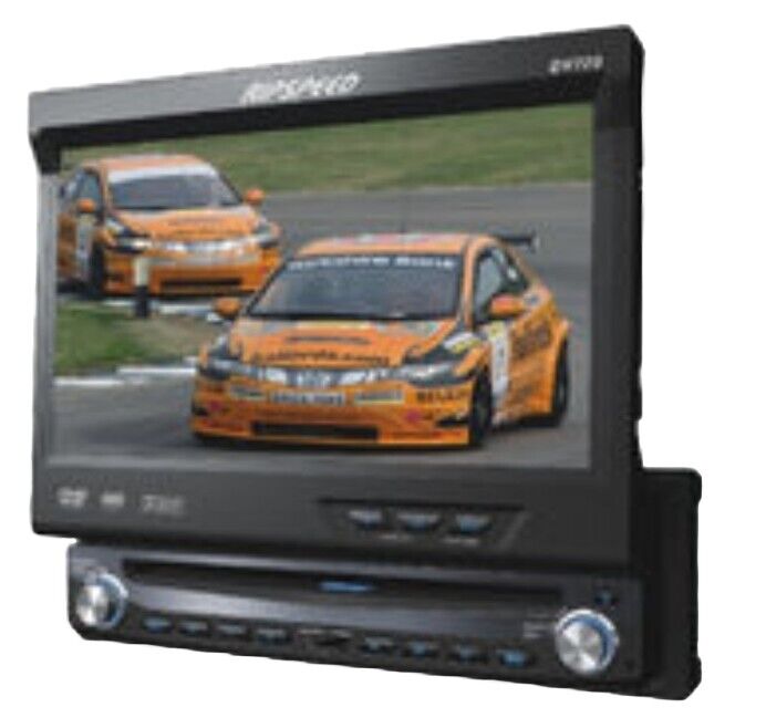 Ripspeed DV740 Stereo Headunit Car Radio CD DVD MP3 Fold Out Touchscreen USB