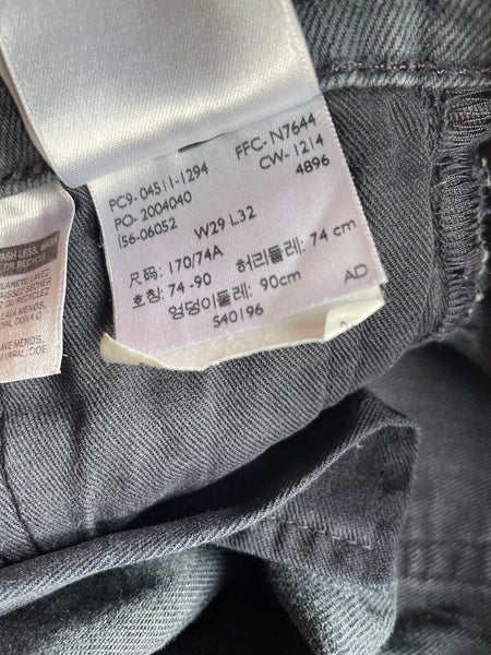 Womens Levis Jeans 511 W 29 L 32 Blue Denim Red Tab C14