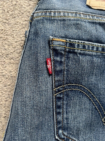 LEVIS 763 Jeans Mens W 31 L 32  vintage blue denim red tab regular fit A146