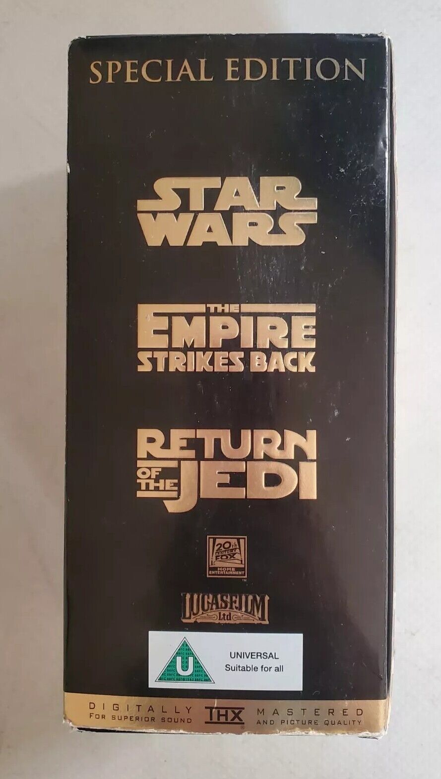 STAR WARS Trilogy Special Edition VHS Lucas arts 1997