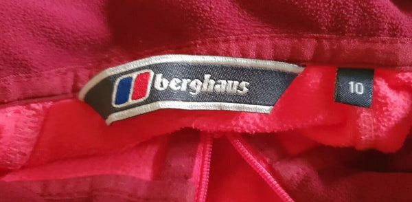 BERGHAUS FLEECE Womens S Quarter Zip Pink