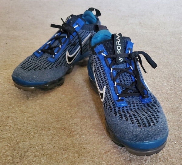 NIKE AIR VAPORMAX TRAINERS UK 5 EU 38 2021 Flyknit GS Game Royal DB1550 402