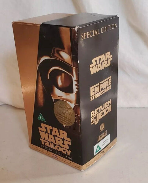 STAR WARS Trilogy Special Edition VHS Lucas arts 1997