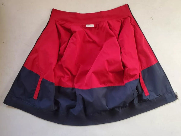 Vintage NAUTICA Sailing Jacket Mens XL Reversible Navy Blue Red
