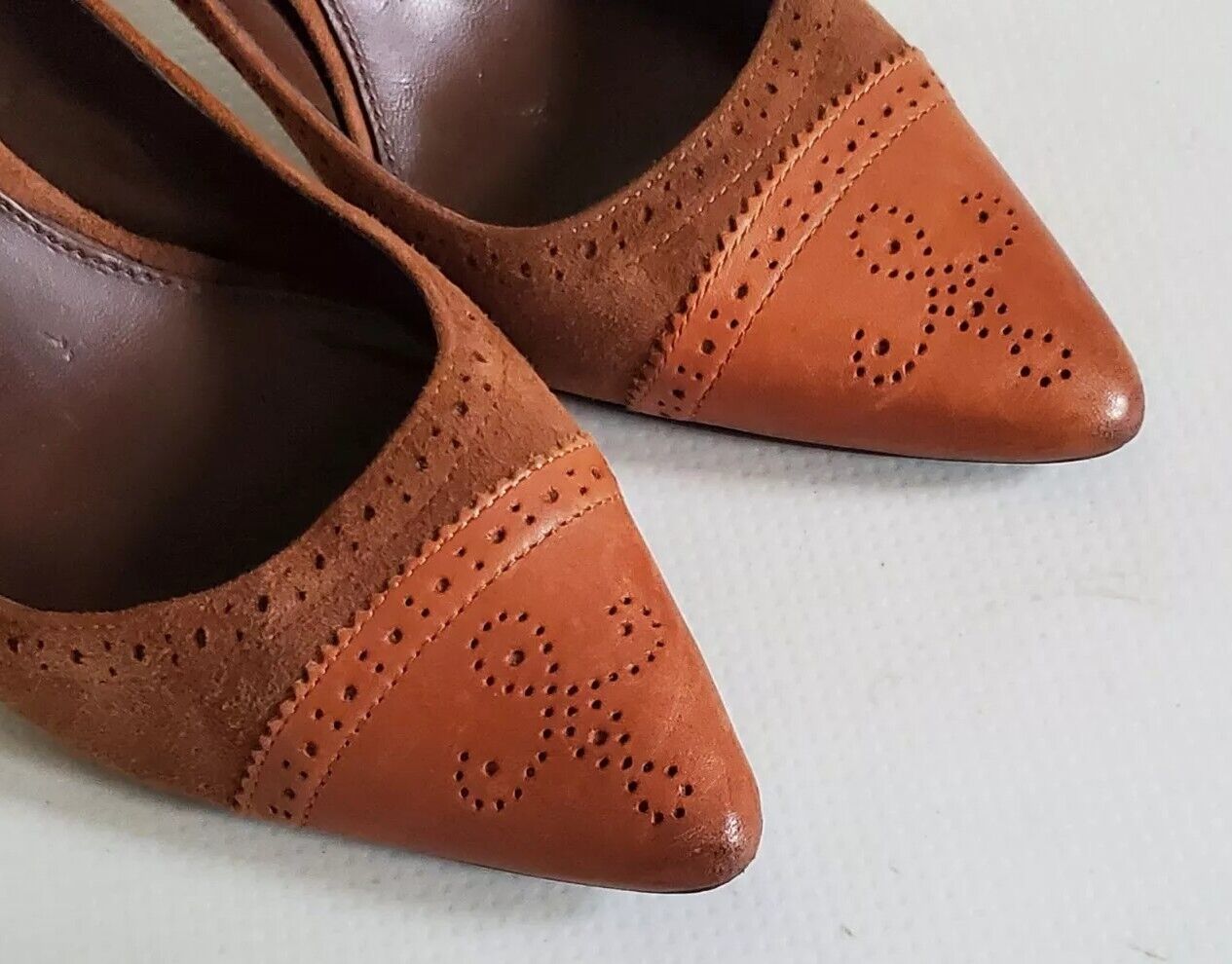 LAUREN Ralph Lauren Womens Sarina Stiletto Pump Womens Uk 5 Eu 38 Tan Save The Robot