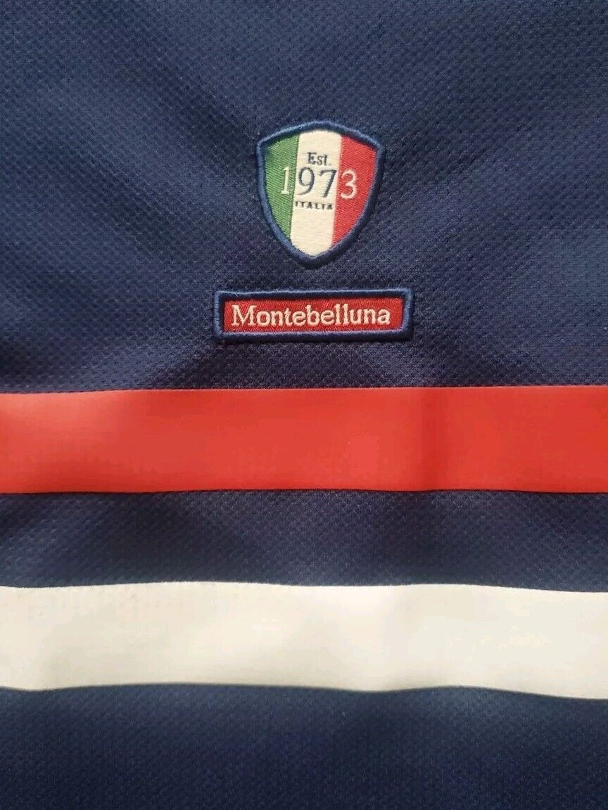 LOTTO Montebelluna Jesey Shirt Mens XL Navy Blue Vintage 1990's - Mint Condition