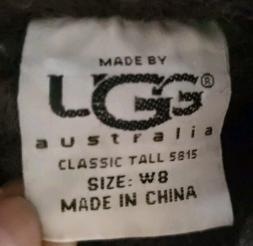 UGG Boots Classic Mid Calf Womens Uk 5 Eu 38 Brown Suede Shearling Lining