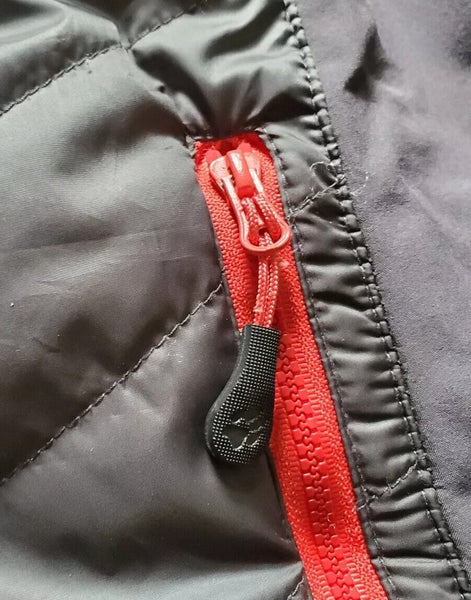 JACK WOLFSKIN Jacket Womens L Flexshield Insulated Grey and Red Was £180