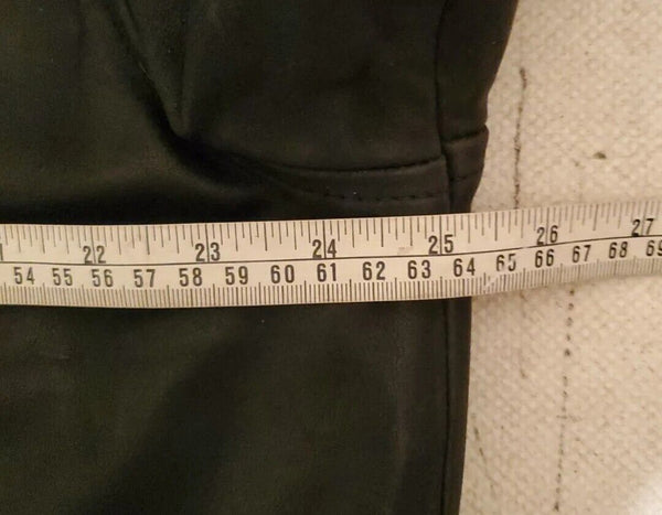 LAKELAND Leather Field Jacket Coat Mens M Black Heavyweight Quilted Lining