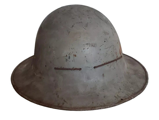 WW2 British Home Front Fire Wardens Helmet SMLD 1941 Inc Lining Zuckerman