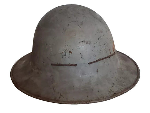 WW2 British Home Front Fire Wardens Helmet SMLD 1941 Inc Lining Zuckerman