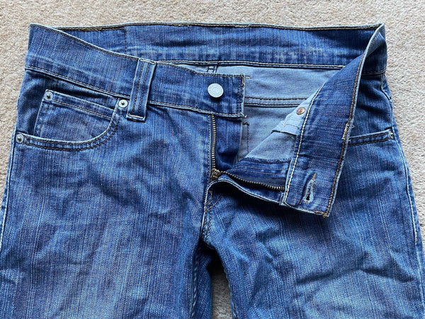 Womens Levis Jeans 511 W 29 L 34 Blue Denim Red Tab C13
