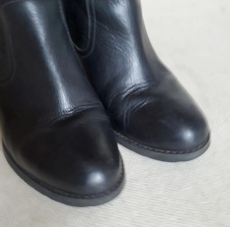 Timberland Ankle Boots Earthkeepers Stratham Heights Uk 7 Eu 40 Black Leather