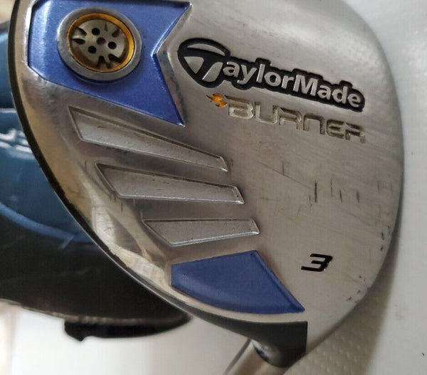 Womens TAYLORMADE BURNER Driver 3 Wood 15 Degree REAX L Superfast RH With Cover