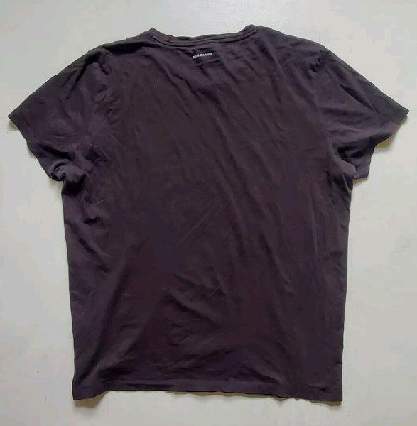 Vintage HUGO BOSS Y2K Tshirt T Shirt Mens L Black Boss Orange Label