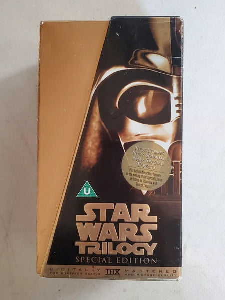 STAR WARS Trilogy Special Edition VHS Lucas arts 1997
