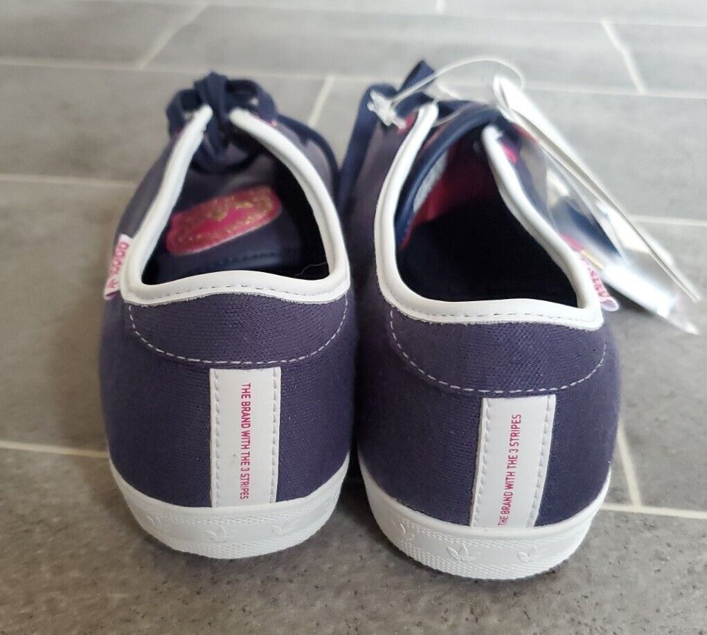 Adidas Womens ADRIA PS W Trainers UK 6.5 Navy Blue