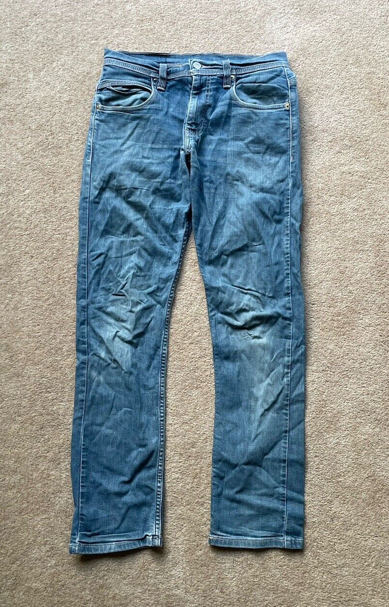 Womens Levis Jeans 511 W 29 L 32 Blue Denim Red Tab C12