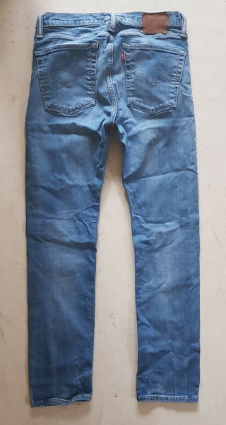 LEVIS 510 Jeans W 30 L 27 Classic Fit Vintage Mid Blue Denim Red Tab - 192