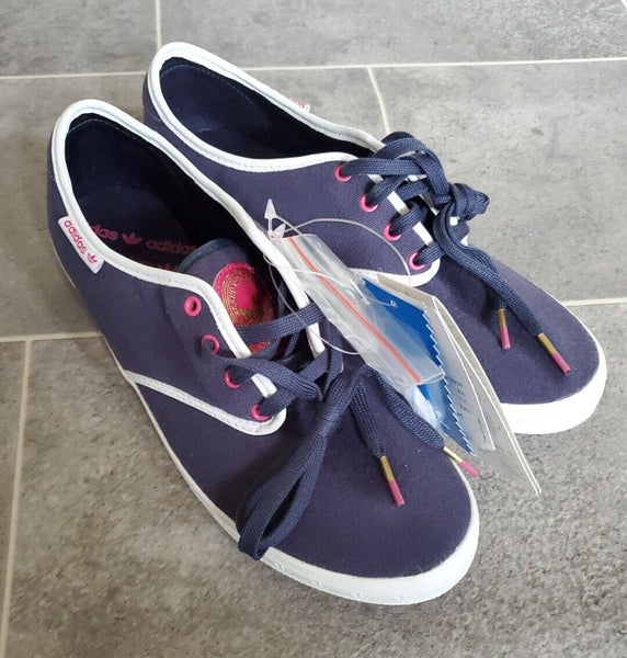 Adidas Womens ADRIA PS W Trainers UK 6.5 Navy Blue