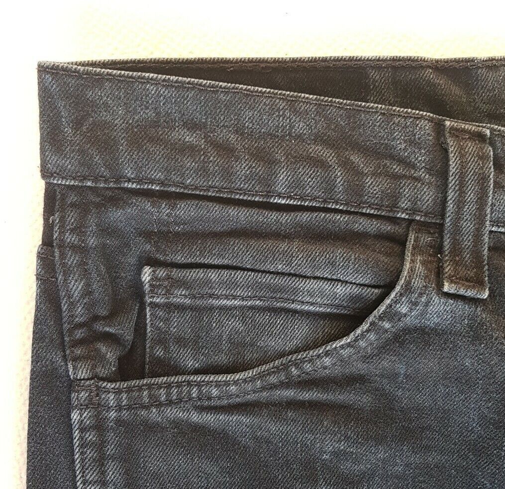 LEVIS 511 Jeans W 30 L 28 Classic Fit Vintage Black Denim Black Tab (216)