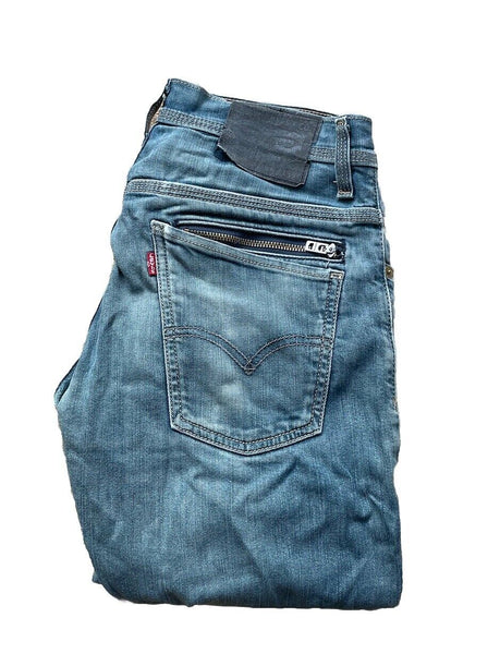 Womens Levis Jeans 511 W 29 L 32 Blue Denim Red Tab C12
