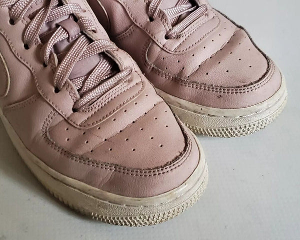 NIKE AIR FORCE 1 Womens Trainers Uk 4.5 Eu 37.5 Pink White Leather