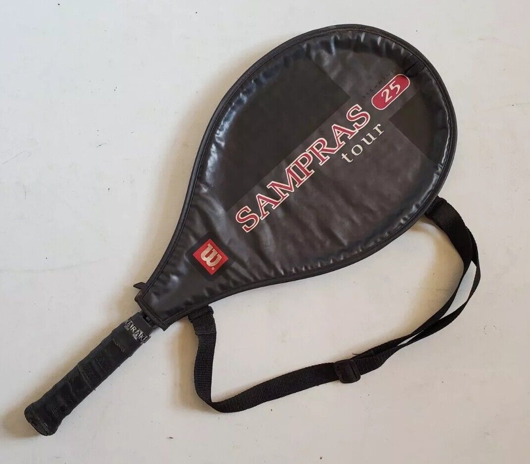 WILSON Pete Sampras Tour 25 Comp Tennis Racket With Bag