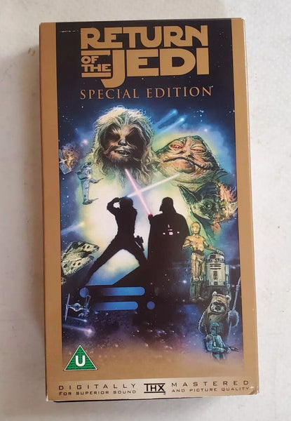 STAR WARS Trilogy Special Edition VHS Lucas arts 1997