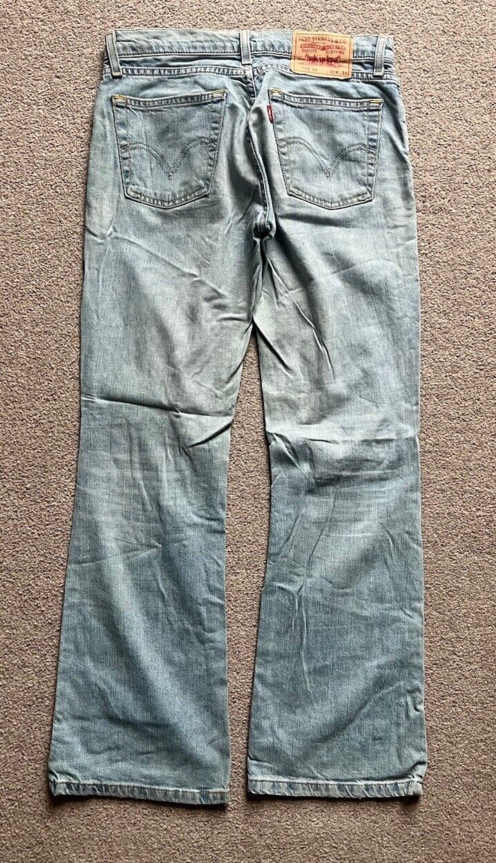 LEVIS 529 JEANS Mens W 29 L 30 vintage blue denim red tab regular fit A91