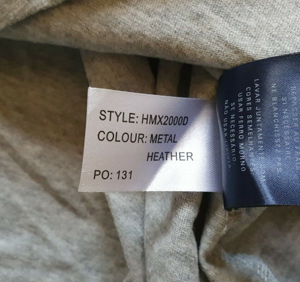 HACKETT Golf T Shirt Tshirt Mens Size M Metal Heather Grey Cotton New With Tags