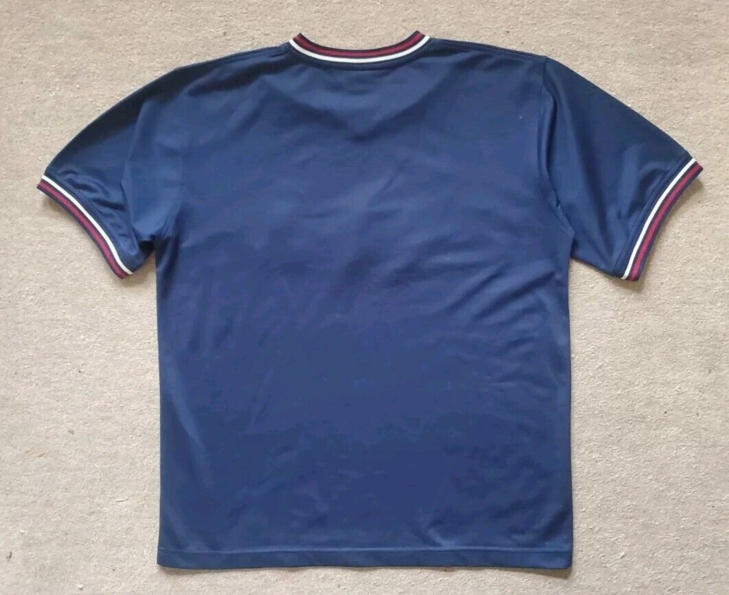 LOTTO Montebelluna Jesey Shirt Mens XL Navy Blue Vintage 1990's - Mint Condition