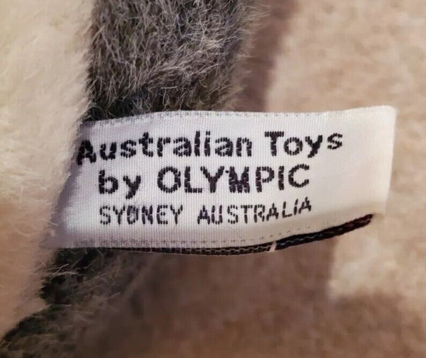 Vintage Koala Bear Soft Toy Plush By Olympic Toys 14 Inch - Made In Australia