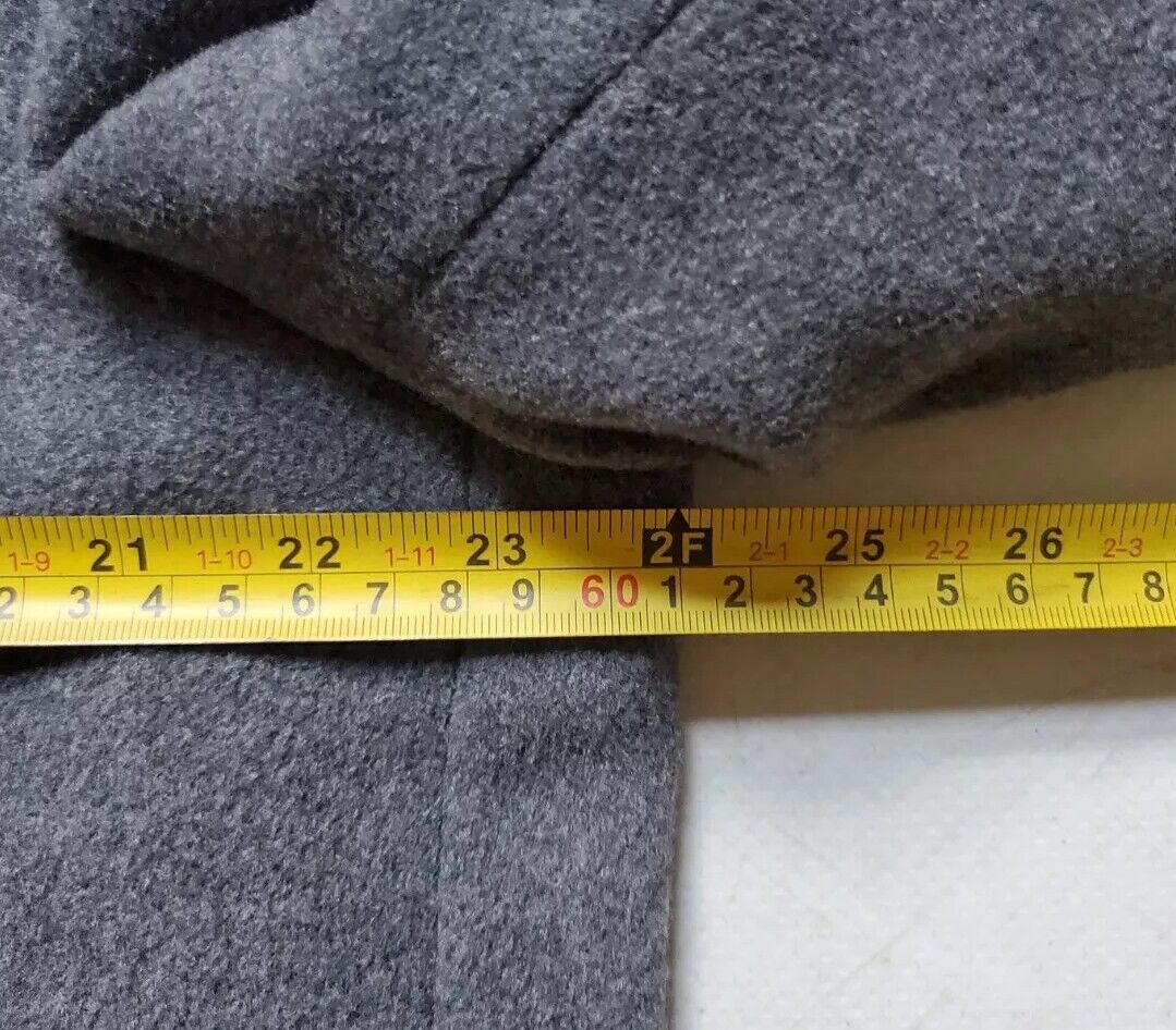 Remus Uomo Field Jacket Coat Mens UK 42 Steel Grey Cashmere Wool