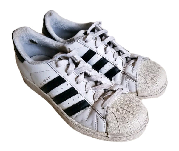 ADIDAS Superstar Trainers Womens UK 5.5 EU 38.5 Classic White Black Le Save The Robot ADIDAS Superstar Trainers Womens UK 5.5 EU 38.5 Classic White Black Le Save The Robot