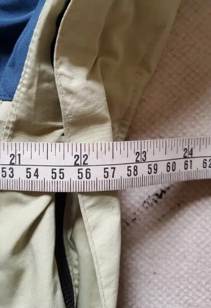 HELLY HANSEN JACKET COAT Mens S Helly Tech Hooded Mesh Lining Sand Blue
