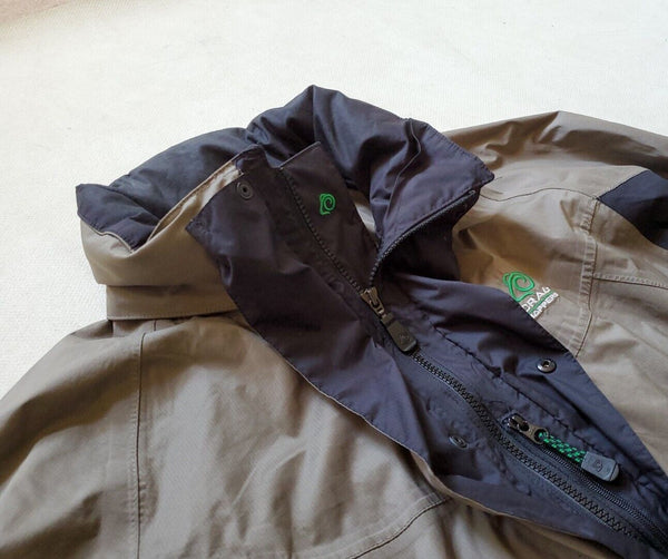 CRAGHOPPERS Jacket Coat Mens M Aquadry Lite Khaki Waterproof Lightweight Hooded