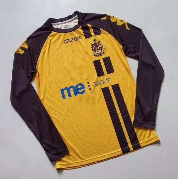 SOUTHPORT FC Shirt Jersey No. 5 Player Worn Long Sleeve Vintage  Mens S Kappa