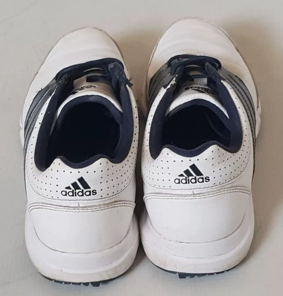 ADIDAS Response Light Golf Shoes Womens UK 7 EU 40.5 White Blue Leather Spikes