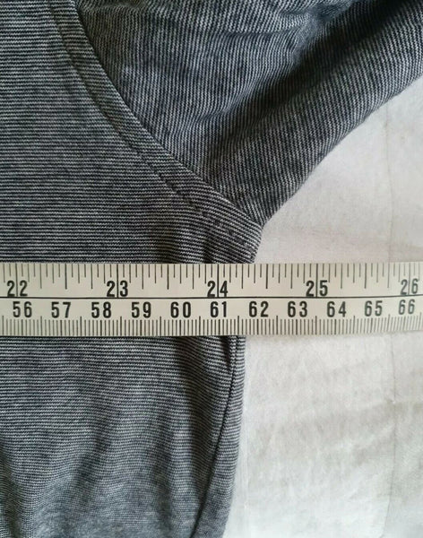 LACOSTE Polo Shirt Mens 6 XL Long Sleeved Grey Black Iconic Croc Authentic