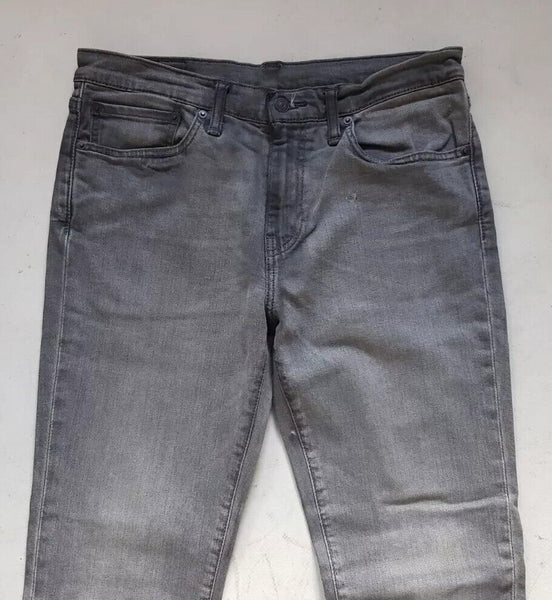 LEVIS 511 Jeans Mens W 32 L 32 Vintage Grey Stretch Denim Red Tab Slim Fit