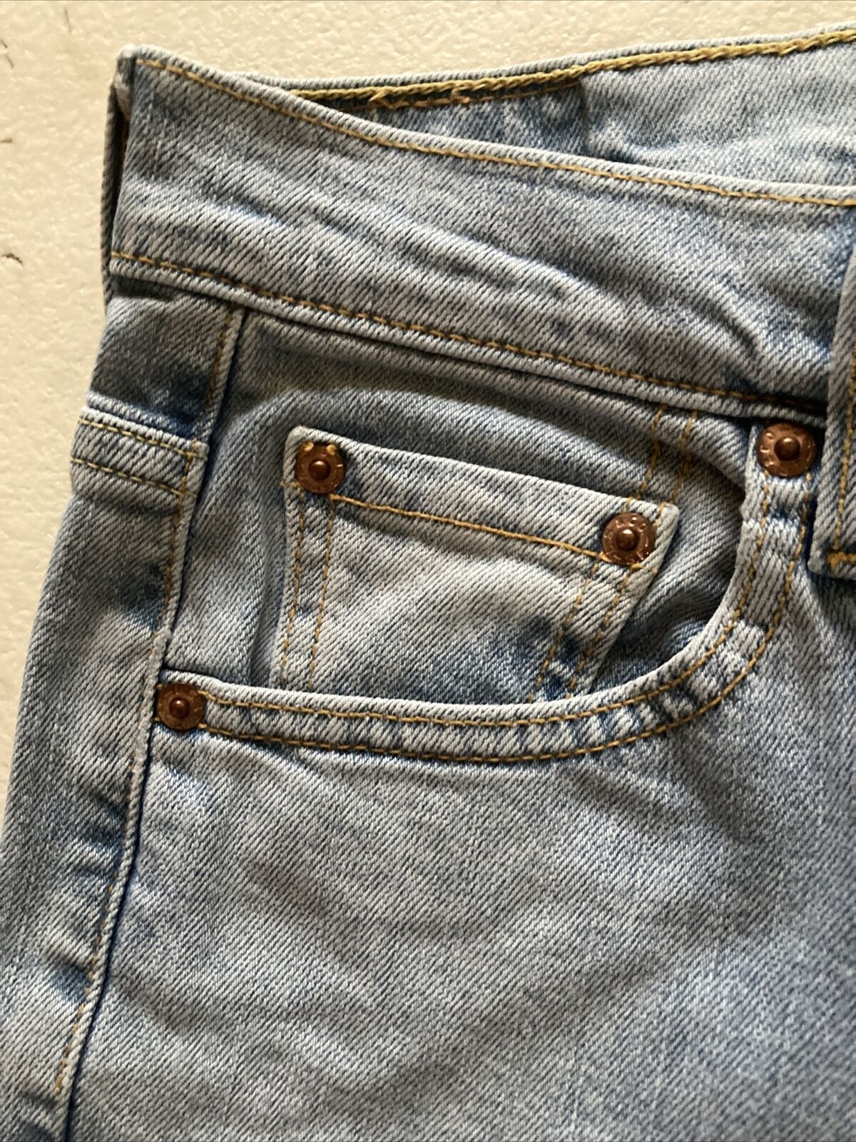 LEVIS 515 Jeans Womens W 30 L 30 Bootcut Fit Blue Denim Red Tab - 195