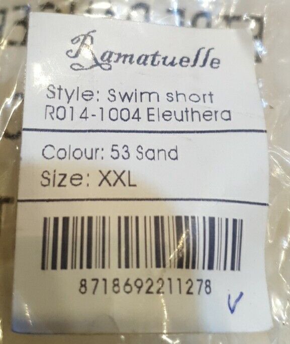 RAMATUELLE Swim Shorts Mens XXL Beach Sand France