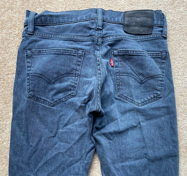 Womens Levis Jeans 511 W 29 L 32 Blue Denim Red Tab C14