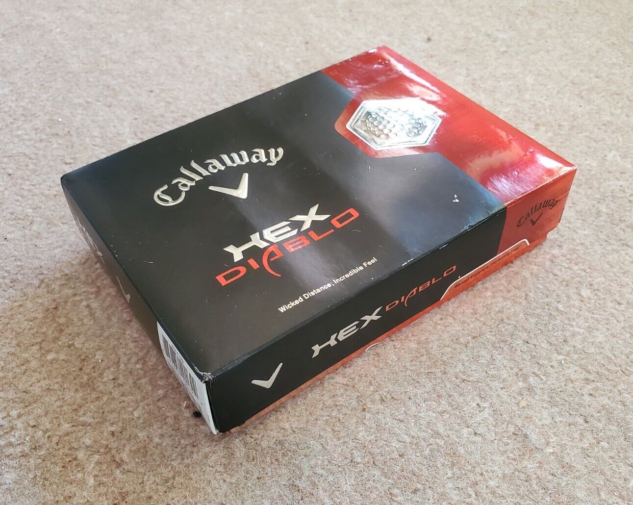 CALLAWAY Hex Diablo Pro Golf Balls New Box Of 12 Wicked Distance RRP £185