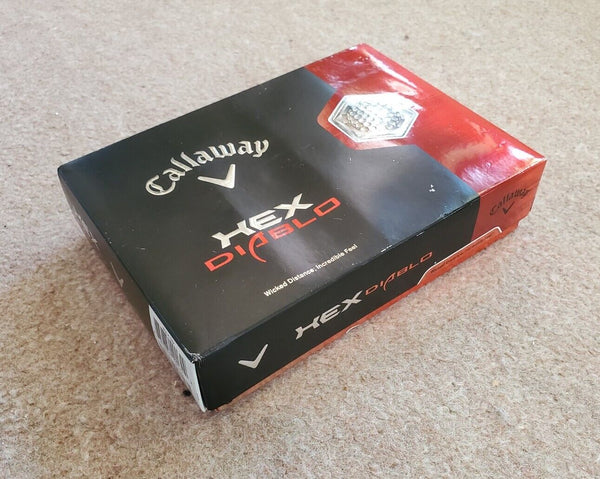 CALLAWAY Hex Diablo Pro Golf Balls New Box Of 12 Wicked Distance RRP £185