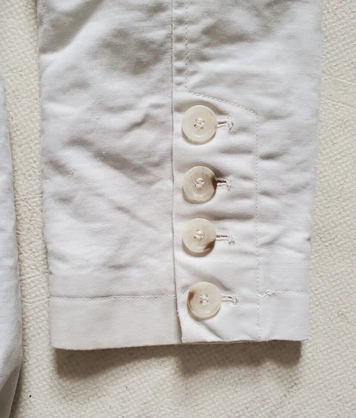 Burberry Trench Coat Mac Womens M Ivory Lightweight Belted - Was £650
