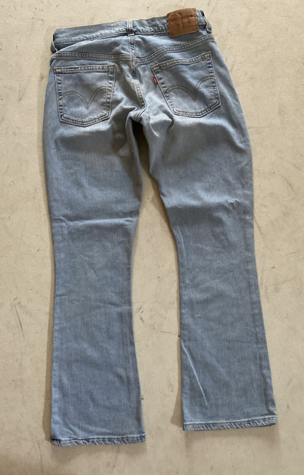 LEVIS 515 Jeans Womens W 30 L 30 Bootcut Fit Blue Denim Red Tab - 195