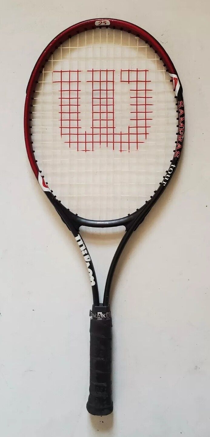 WILSON Pete Sampras Tour 25 Comp Tennis Racket With Bag
